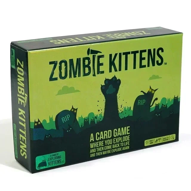 Exploding Kittens Card  Family Party Table Game NSFW Party Streaking Kittens Imploding Kittens Expansion Barking Kittens Bears