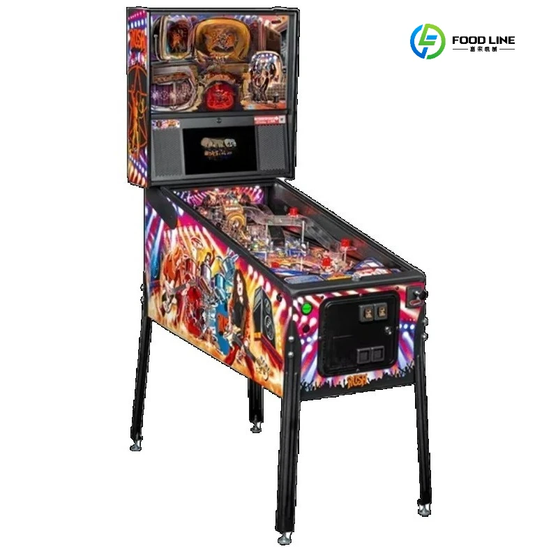 2026 Hot Sale High Quality  Pinball Machine Mechanical Japanese Design Iron Plastic Construction Spanish English Customized