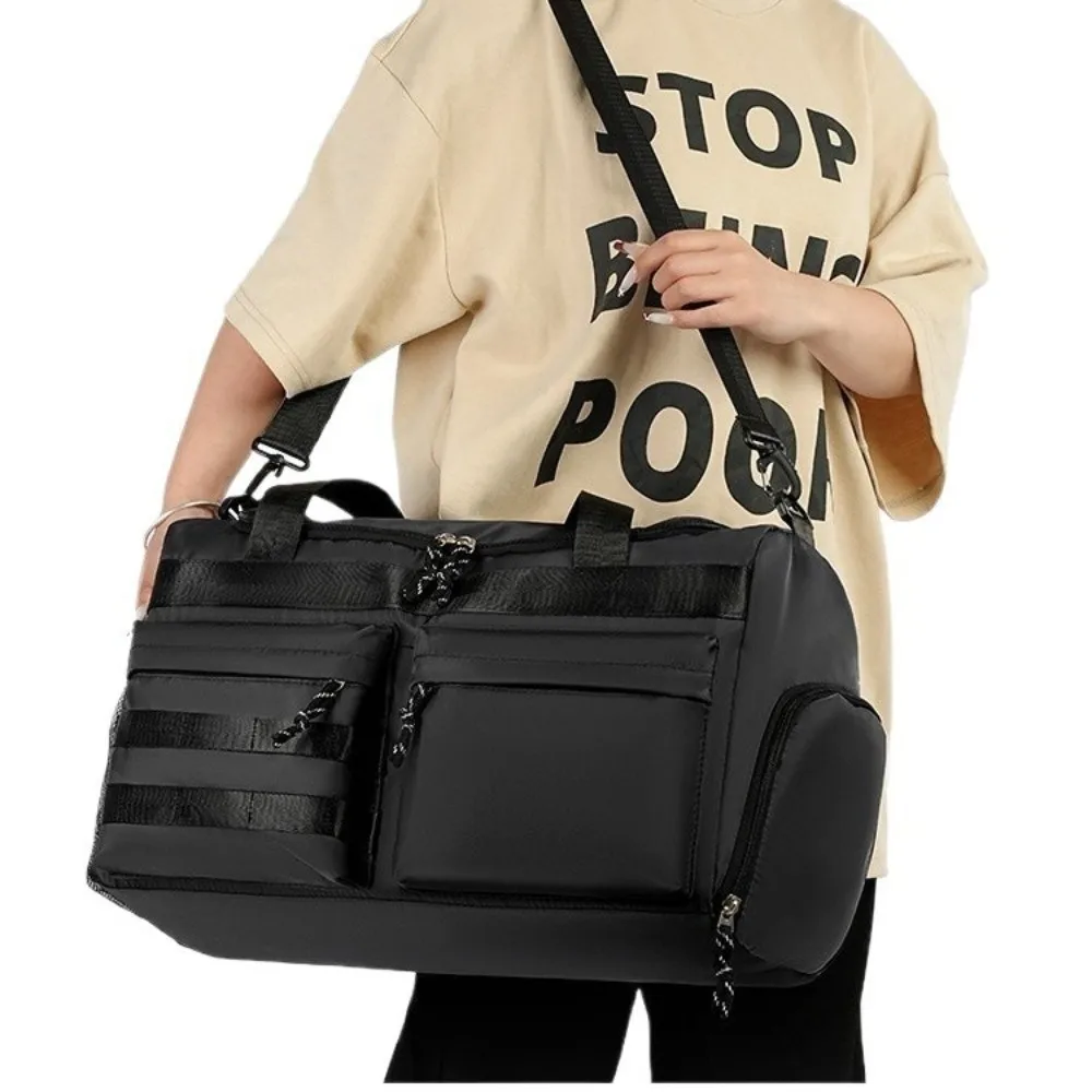 

Multi-Functional Travel Bag Large Capacity Dry Wet Separation Fitness Bag Multi-pocket Waterproof Personal Belongings Bag Unisex