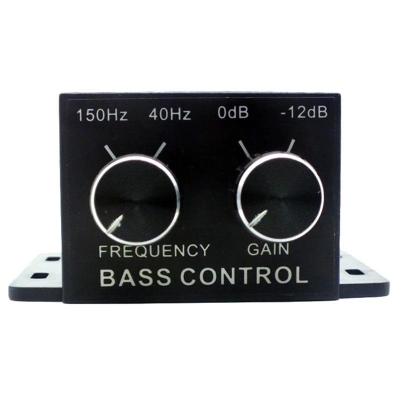 Hot Selling-New Car Power Amplifier Audio Regulator Bass Subwoofer Equalizer Crossover Controller 4 Rca Adjust Line Level Volume