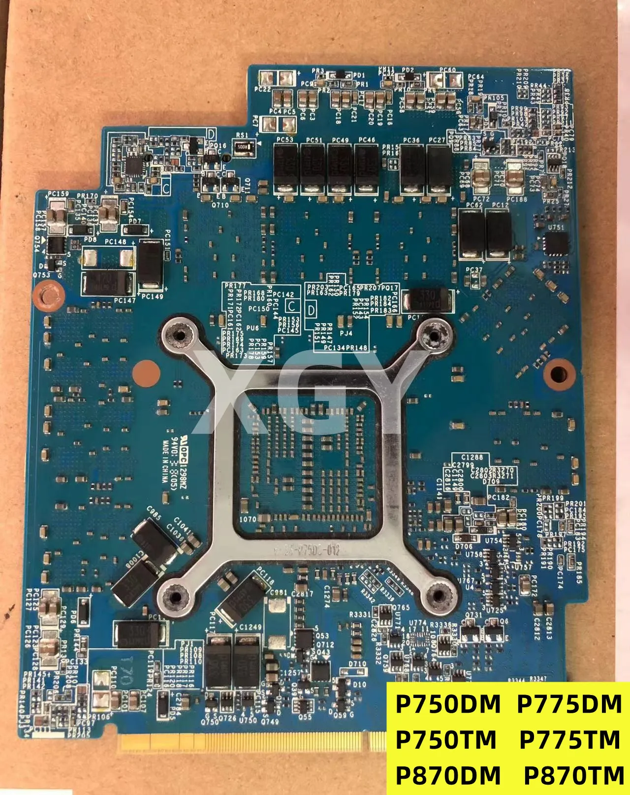 Imagem -02 - Placa Gráfica Original para P775tm P775 P750dm P750tm P870dm 671-p872l-d02 Gtx1070 Gpu 8gb 100 Testado ok