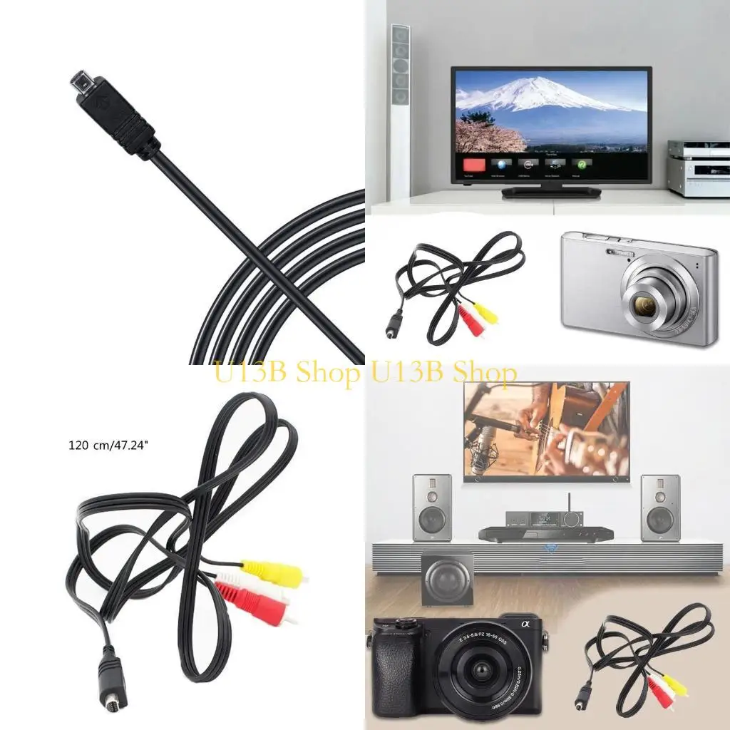 Cable adaptador puerto U13B VMC 15FS a 10PIN para actualizaciones cámara Video andaudio HighQuality