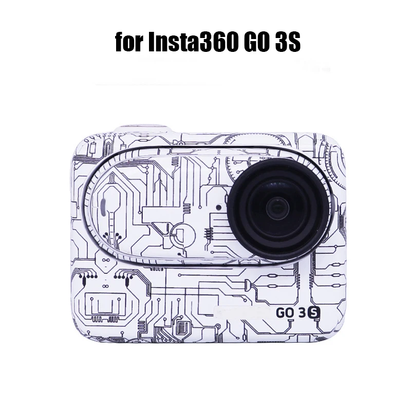 

For Insta360 Go3S PVC Stickers Protective Film Fill Cover Scratch-proof Decal Removable Skin for Insta360 Go 3S Action Camera