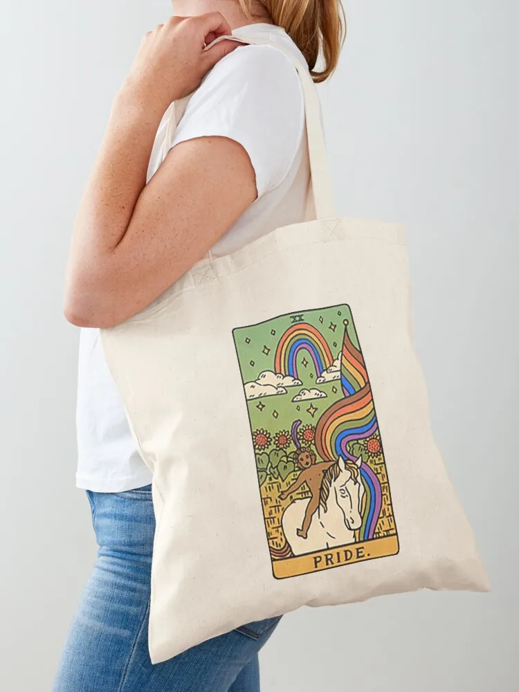 

Pride Tarot Tote Bag woman shopping bag free delivery bags Eco bag luxury women
