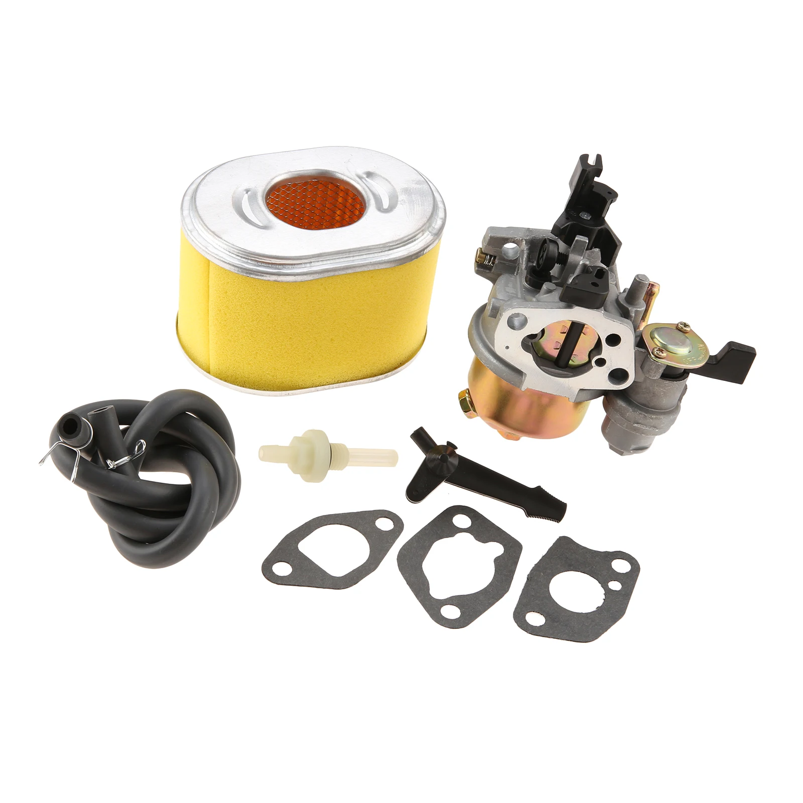 GX200 GX160 Carburetor Kit Fit for Honda 5.5HP 6.5 HP Engine 16100-ZH8-W61 16100-ZE1-814 with Choke Lever Spark Plug Gaskets