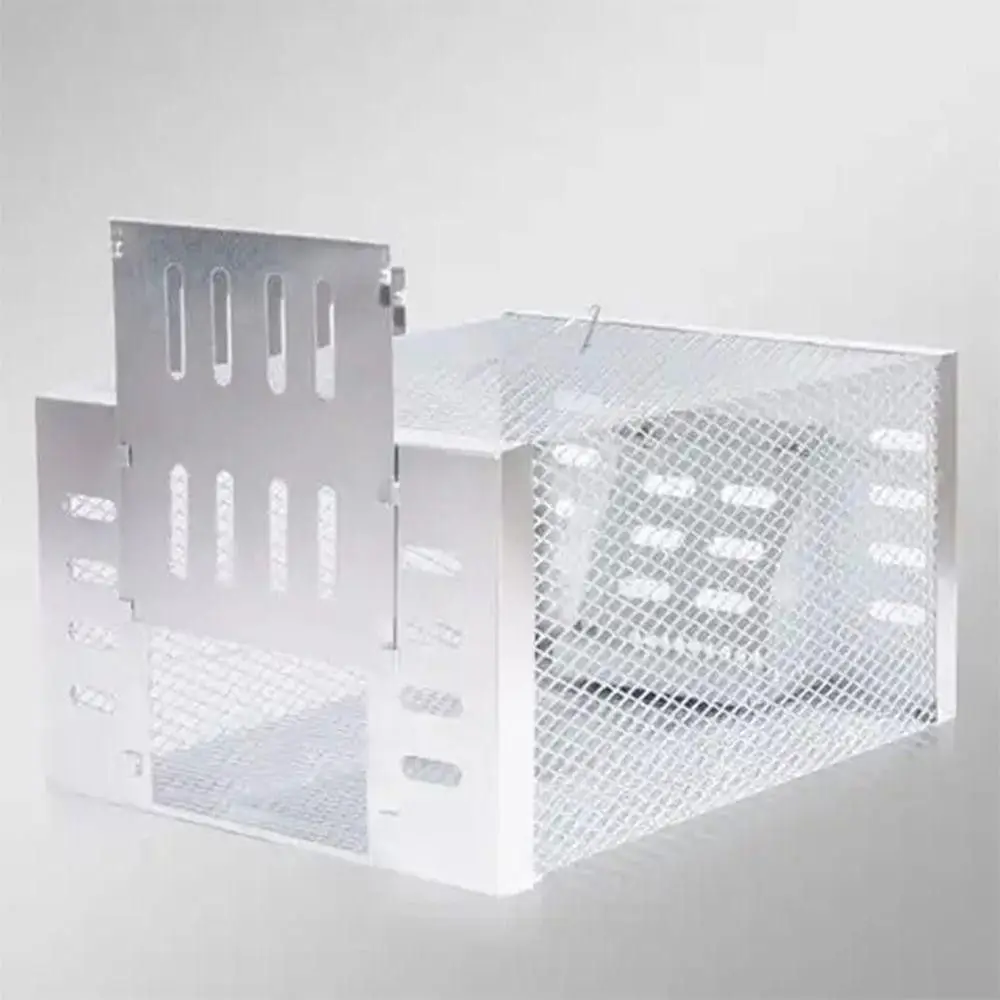 

Large Area Automatic Mouse Catcher Metal Continuous Loop Live Animal Trap Reusable High Efficiency Rat Trap Cage