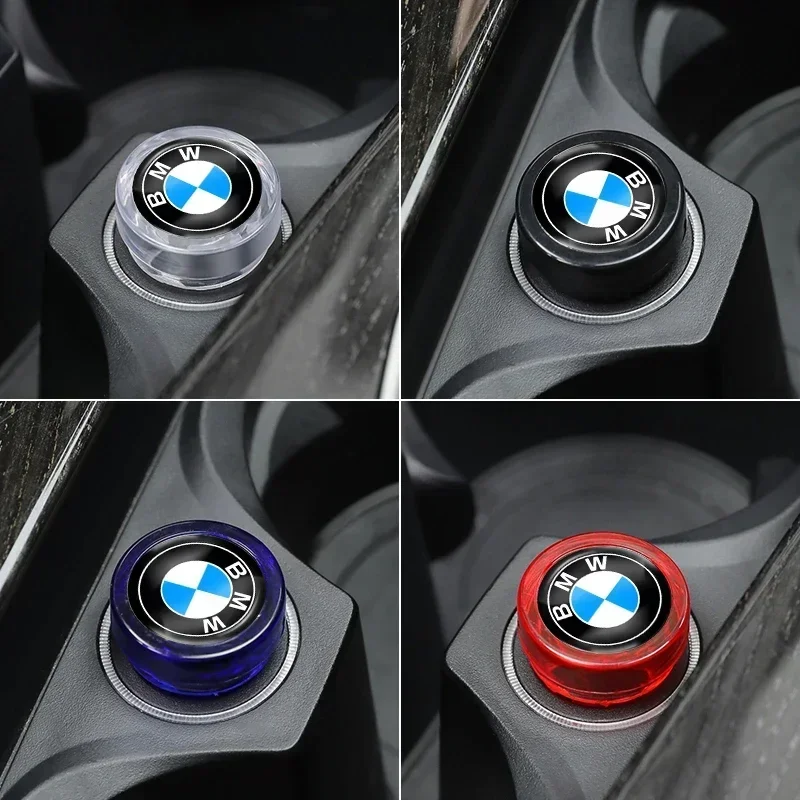 1pc Car Cigarette Lighter Cover DustProof Decoration Cap For BMW Series i3 i4 G07 G06 G05 G02 G01 F48 F39 G42 G30 G20 G26 F01F02