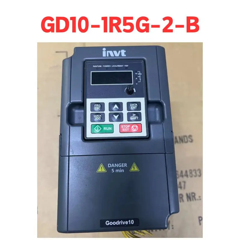 

second-hand inverter GD10-1R5G-2-B, function well Tested well and shipped quickly