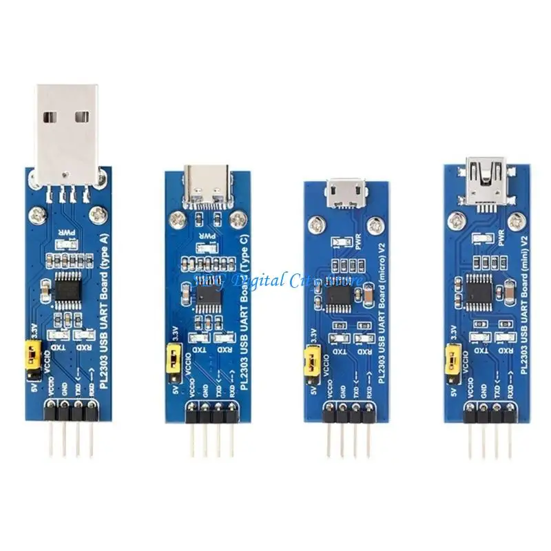 U75B USB do TTL TTL Moduł komunikacyjny UART MICRO USB/MINI USB/Type A/Type C