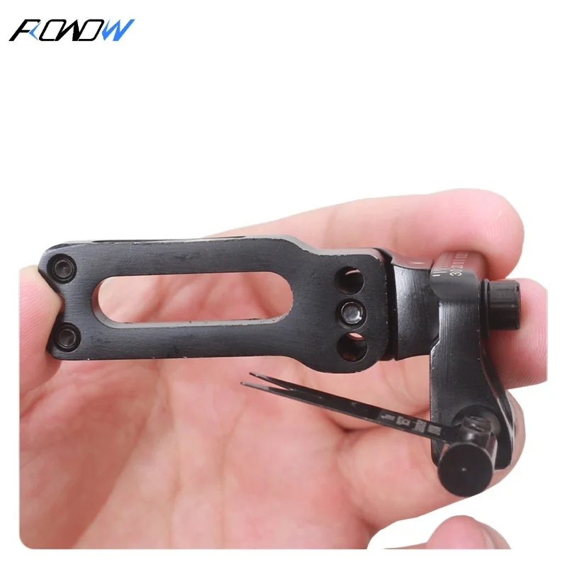 Steel Arrow Rest Competitive Recurve Bow Compound Pulley Universal Sports Equipment Bow and Arrow Accessories with Scale