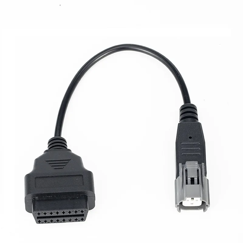 3PIN TO 16PIN OBD2 Cable for YAMAHA 3P Jet-boat Mercury Marine Diagnostics Adapter 3 Pin Connector for SUMITOMO Scanner Wire