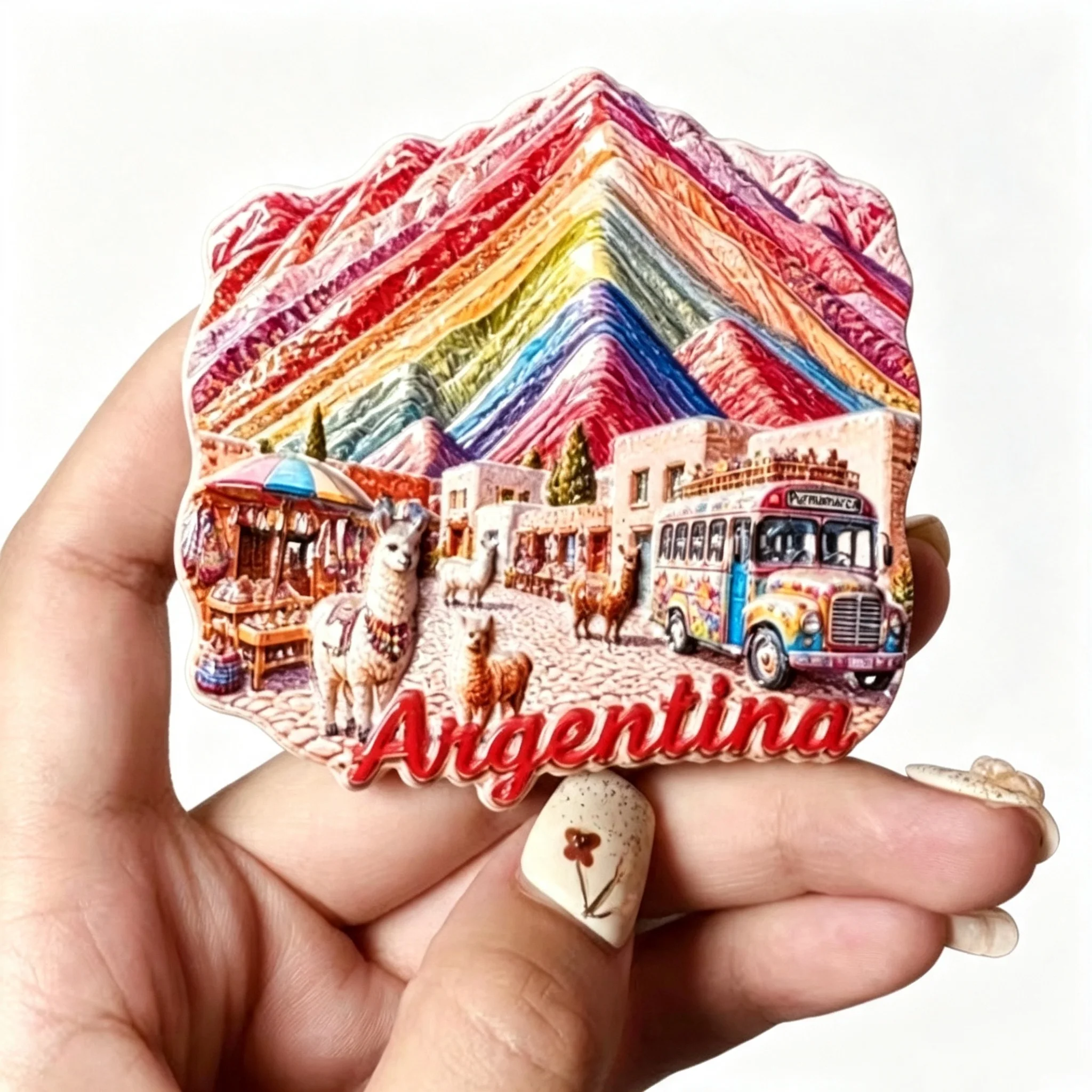 South America  Argentina 3D Fridge Magnets Tourism Souvenir Refrigerator Magnets Sticker - view 4