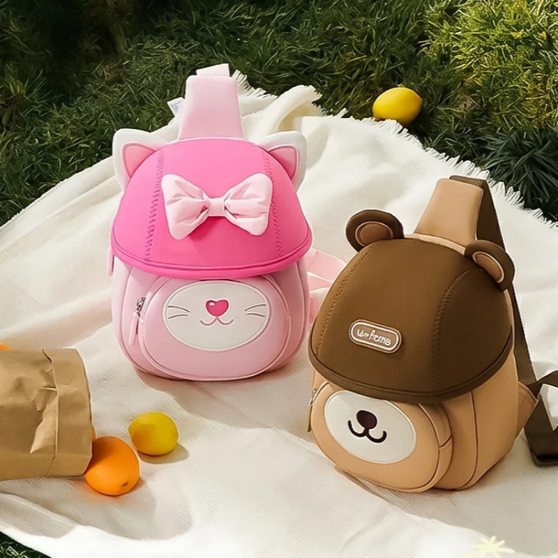 

Детская нагрудная сумка, мини-сумки через плечо для девочек и мальчиков, милая поясная сумка с медведем, детская сумка через плечо с мультяшным рисунком, sac enfant