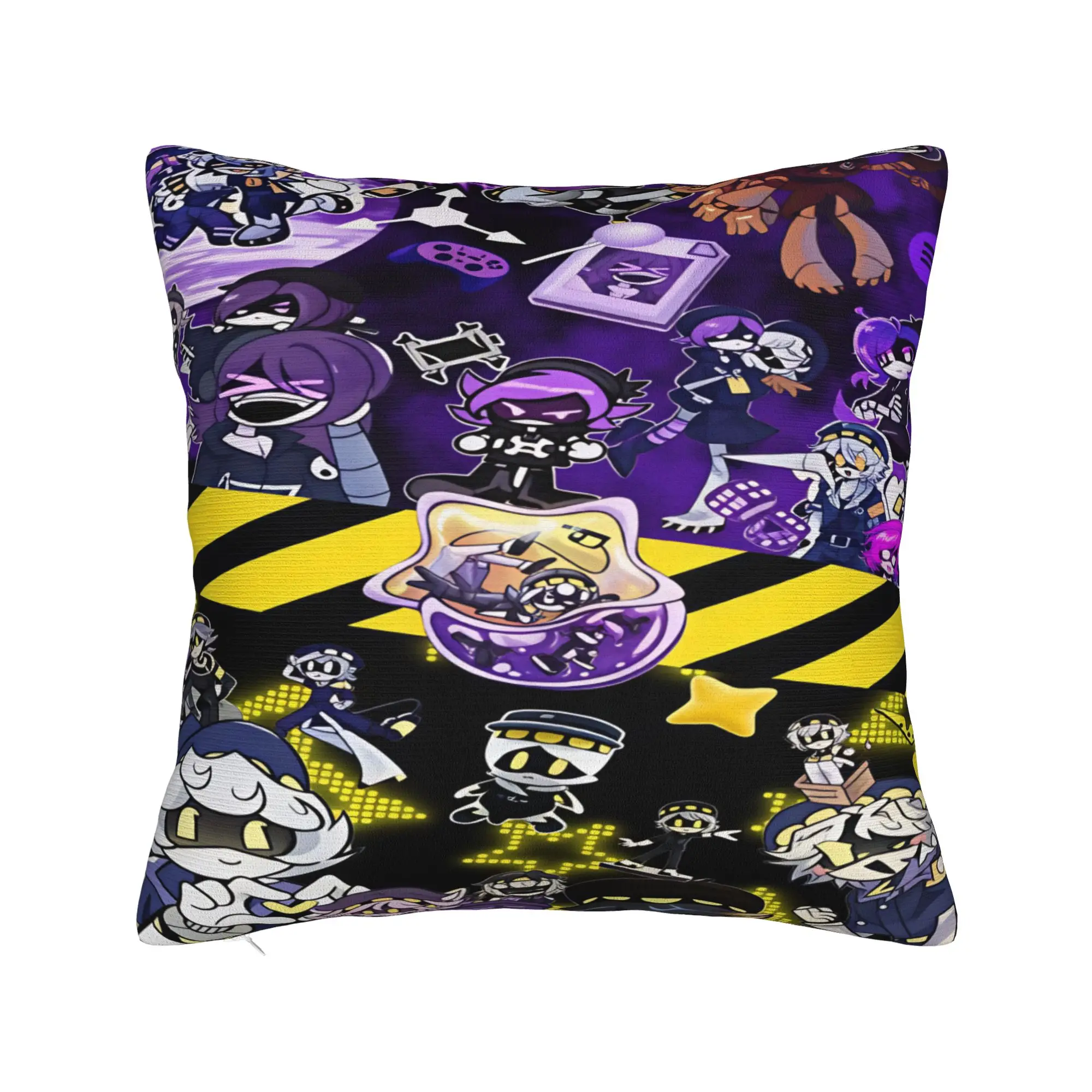 3D Murder-Drones Uzi Cartoon Pillow Cover  Comfy Cushion Cover Morden Pillow Case For Sofa Home Decor
