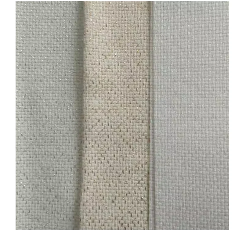 Cross stitch Korean Yedan Delight 14CT gold and silver thread pearl white linen embroidered fabric   30-30