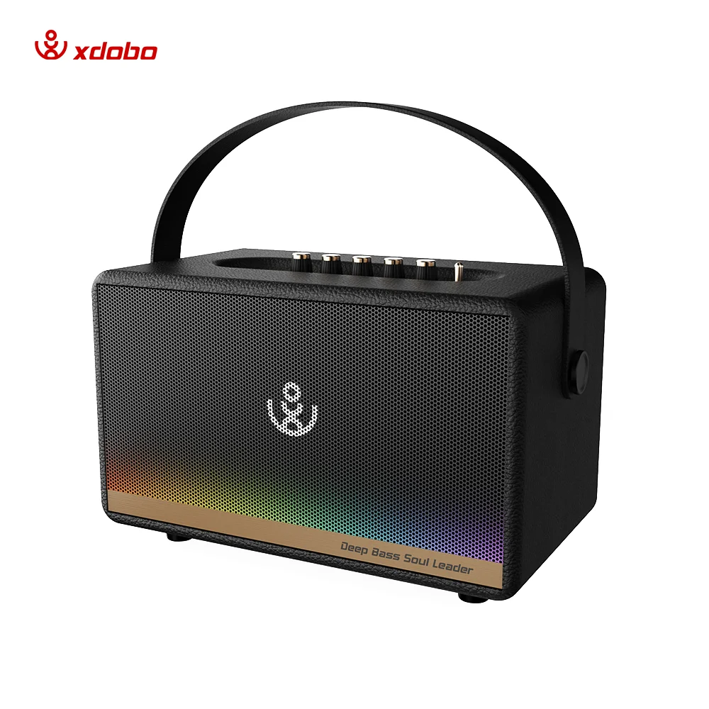 XDOBO Mirage 130W Wireless Bluetooth-altoparlante compatibile Deep Bass Soul Leader Home Karaoke Sound Box funzione Power Bank