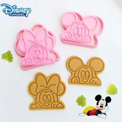 Disney Mickey Minnie Mouse Biscuit Mold Cartoon 3D Baking Tool Mold DIY Stitch Mold Party Gift Cute