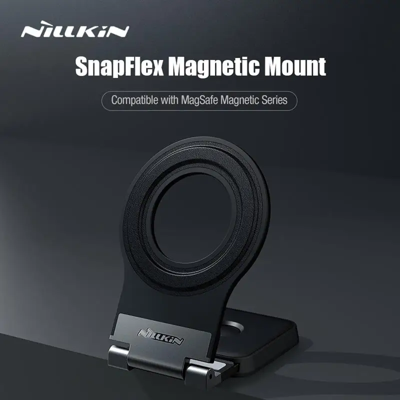 NILLKIN SnapFlex Magnetic Sticker for iPhone 14 13 12 Pro Max Strong Magnet Car Mount Stand Holder for Samsung S22 S21 S20 Ultra