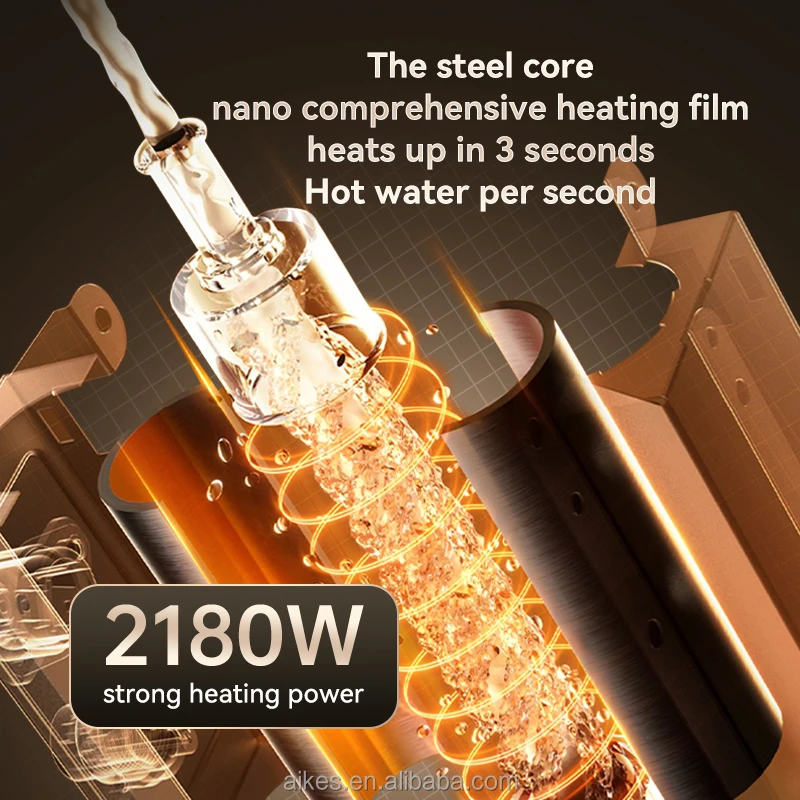 موزع مياه محمول لتدفئة سطح المكتب لتنقية المياه الساخنة للاستخدام المنزلي في الهواء الطلق في سطح المكتب البلاستيكي سهل التركيب