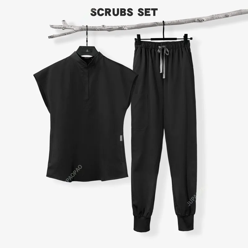 Nurse Uniform 13 Colors Medical Scrubs Suit Hospital Work Set Surgery Uniform Spa Beauty Work Clothes Clinical Dentist Top Pants