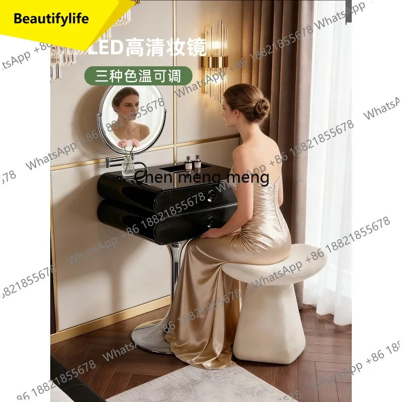 

M45 Dresser Small Italian Bedroom Cream Wind Storage Makeup Table New Makeup Table