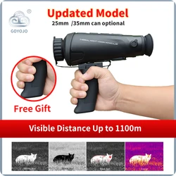 GOYOJO Thermal Monocular for Hunting 384X288(50 Hz) Thermal Scope CS-1Max/CS-5A640*512, Target Tracking