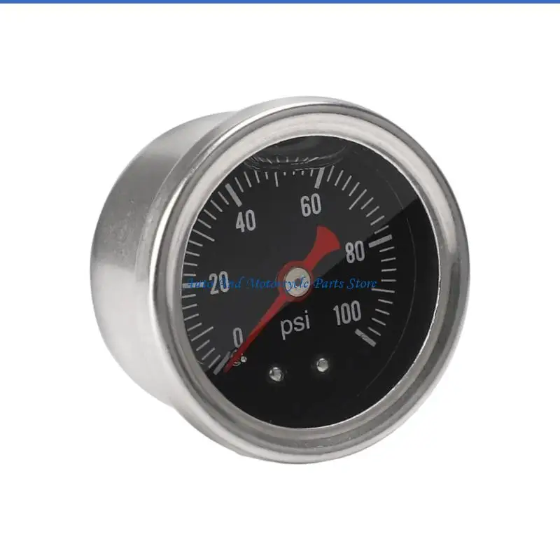 

P9FD Corrosion Resistant Pressure Gauge 1/8 Inch Fitting For Engine Diagnostics 0 100