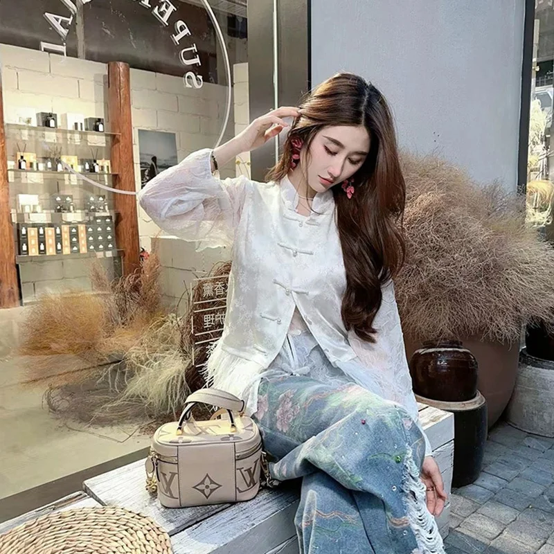 High Waist Loose Fit Slimming Straight Leg Jeans Women's Summer Denim orts High Waist Ripped Print Jeans for Pear aped Body