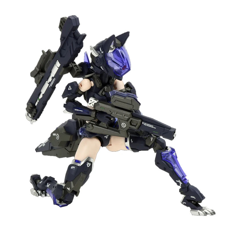 CYBER FOREST FANTASY GIRLS F.O.X. LONG RANGE STRIKER UNIT Mobile Suit Girl Assembly Model Action Toy Figures Children's gifts