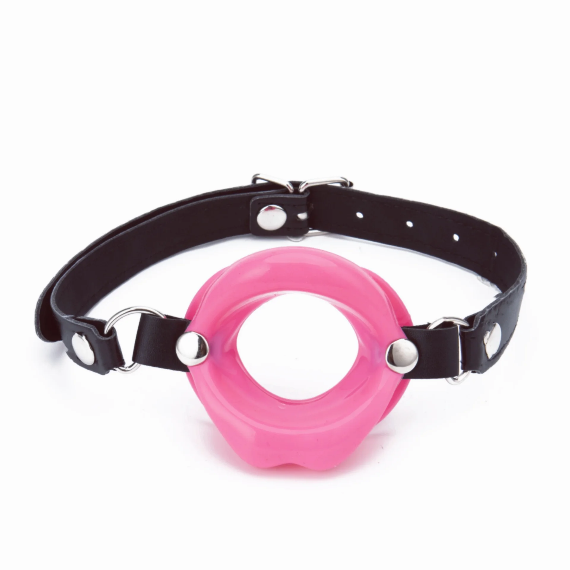 New adult products SM stimulationprops adjustable leather strap sexy lipsmouth flail couple flirty sex toys couplesex supplie