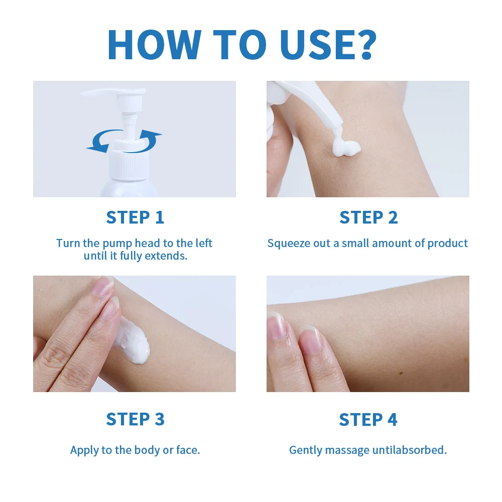 لوشن المغنيسيوم كريم الجسم غير المعطر ترطيب الإغاثة يهدئ العضلات المفاصل غسول الجسم العناية بالجسم