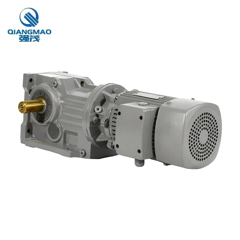 High Torque Modular Design Gear Speed Reducer Helical Gear Motor Gearbox For Conveyors