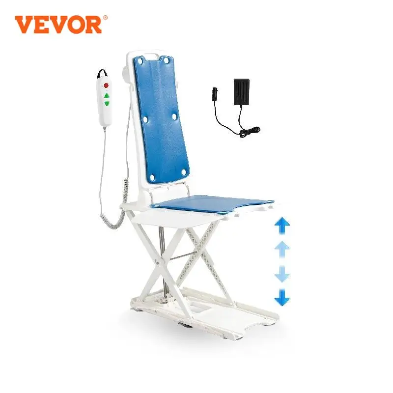 VEVOR Electric Chair Lift Devices to Lift Elderly off Floor Height Adjustable Support Up to 310 LBS for Seniors Patient Elderly