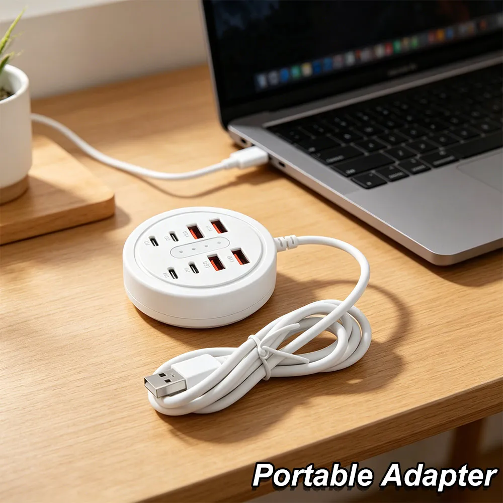 USB-A Interface Portable Expansion Dock Type-C Interface Compact Design Multi-functional Expansion Dock Durable Materials