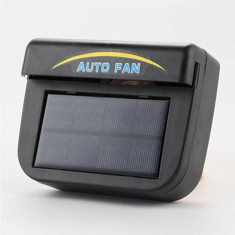 Car Window Solar-Powered Exhaust Fan For Vehicles Ventilation Fan For Cars Cooling And Breathable Exhaust Fan For Automobiles