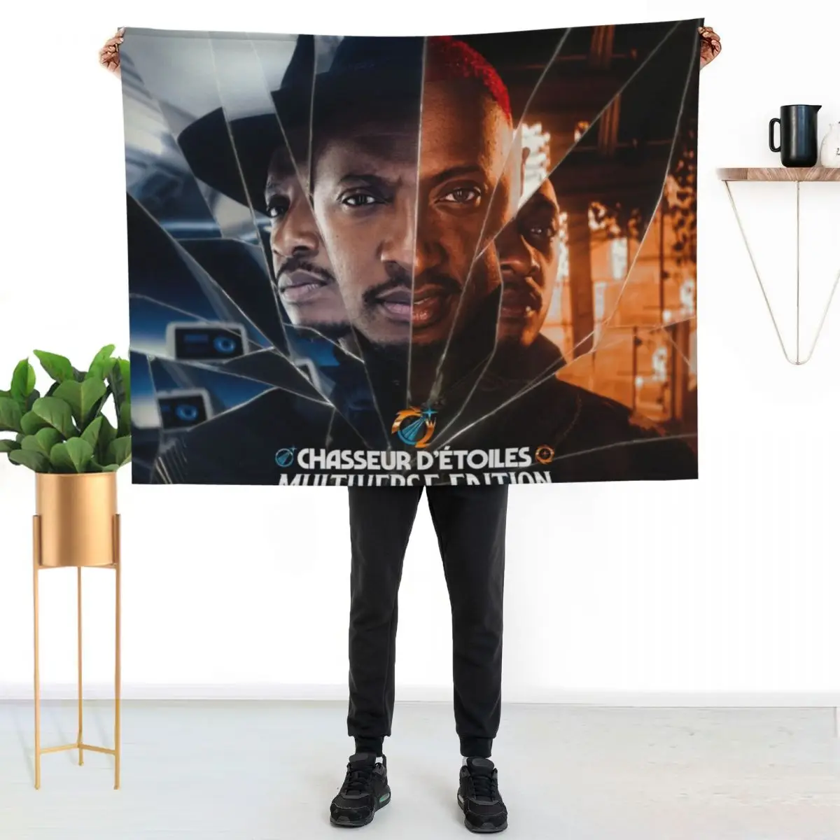 SOPRANO STAR HUNTER MULTIVERE EDITION Throw Blanket Large Sofas funny gift Kid'S Giant Sofa Sofa Quilt Blankets