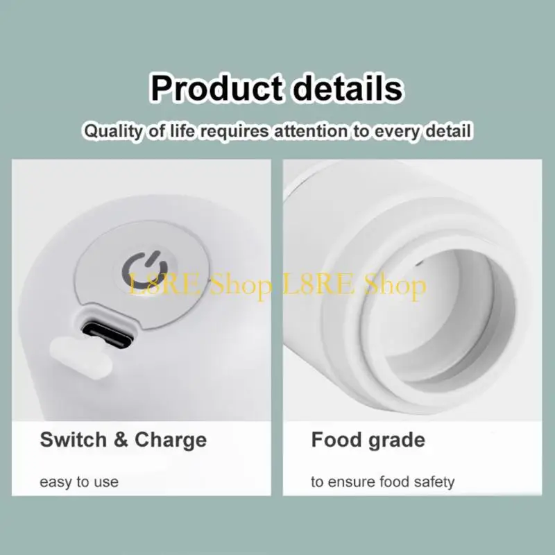 L8RE 전기 펌프 진공 씰 펌프 핸드 헬드 진공 푸드 실러 자동 식품