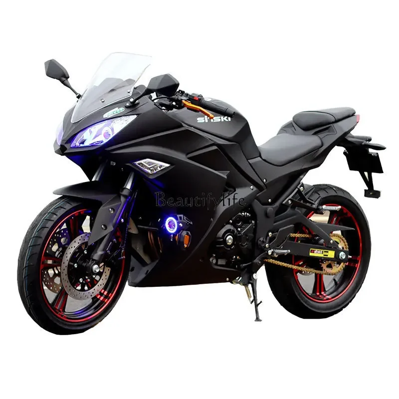 Little Ninja Motorcycle v6R3 Jiaolong Huoya Party Race Double Cylinder Water Cooled Heavy Machine