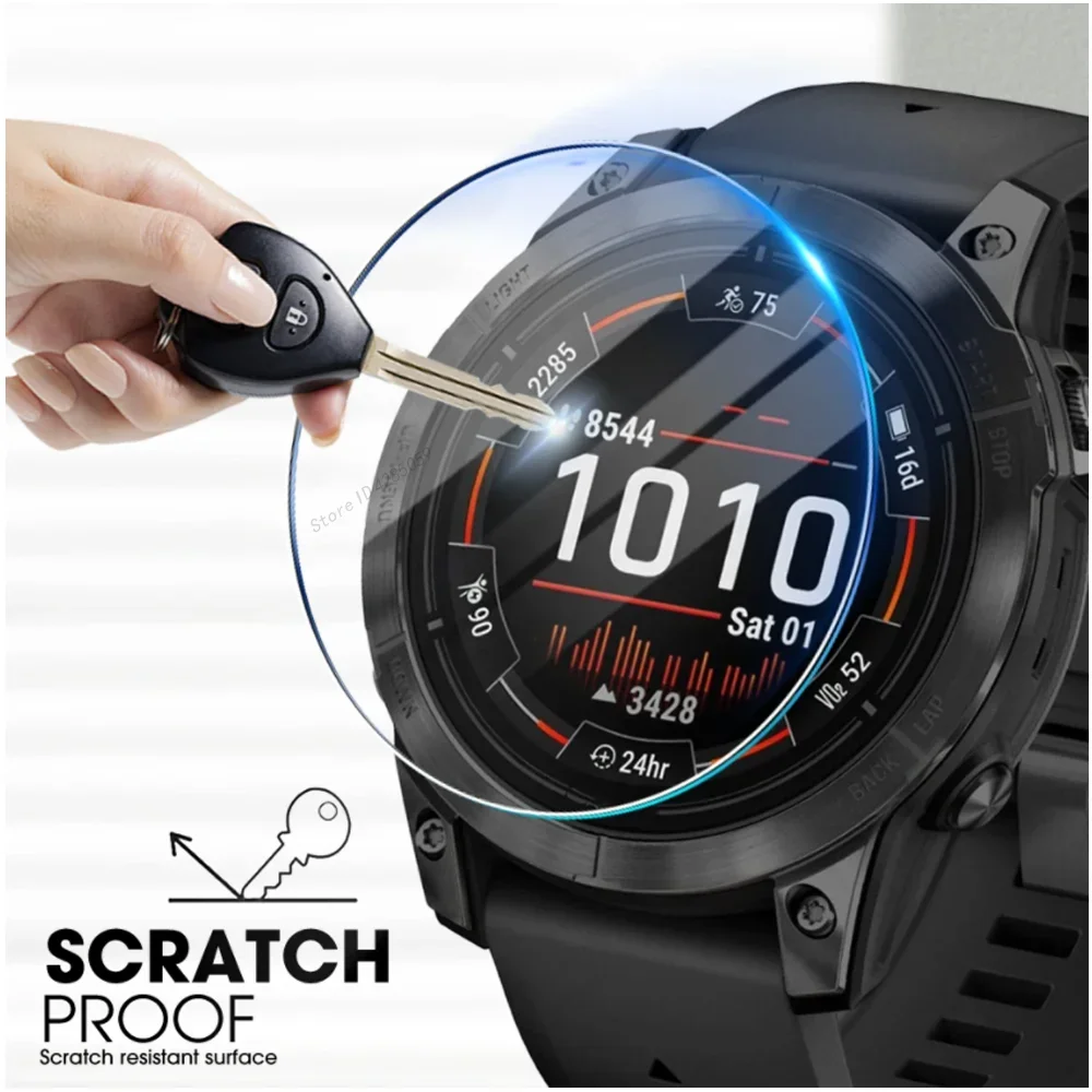 Tempered Glass Screen Protector For Garmin Fenix 8 51mm 47mm 43mm Smartwatch Premium Anti-scratch HD Protector Film Accessories
