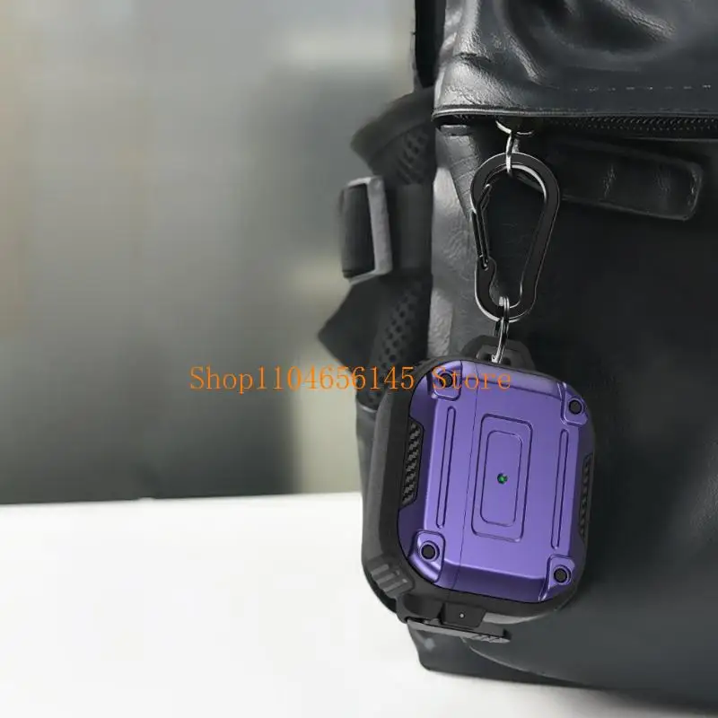 Funda protectora para auriculares 5asd para 2 con llaveros bloqueo seguro y protecciones resistentes grado