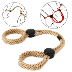 Adjustable Cotton Rope Handcuffs Sexi Fetish Hand Wrist Bdsm Binding Toys Sexy Sm Restraints Sex Bondage Slave Cuffs Adult Game