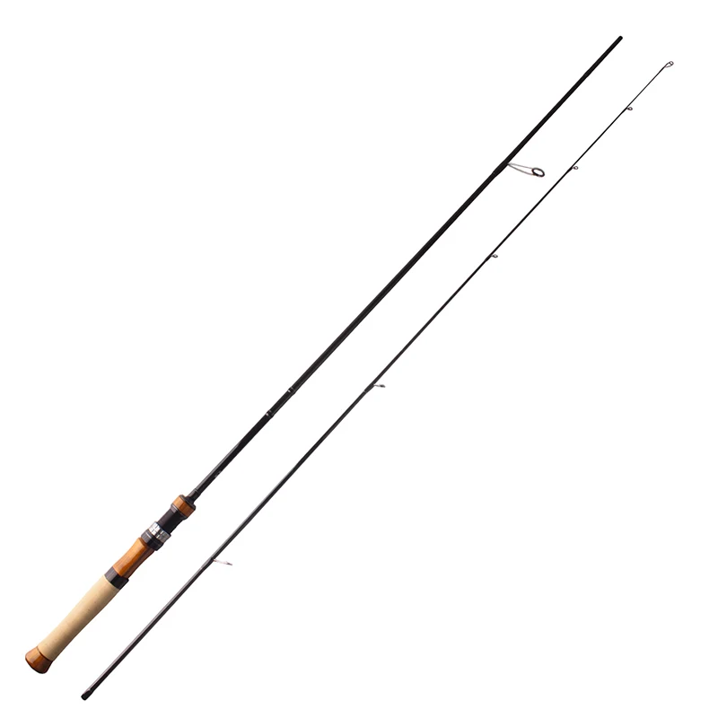 

KAWA Fuji A Ring Fishing Rod Lightweight Softwood Handle Rosewood Wheelseats Portable Fishing Spinning And Casting Classical Rod