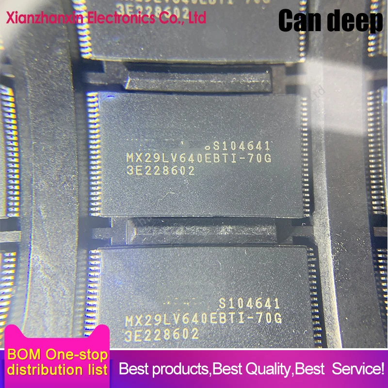 1pcs/lot MX29LV640EBTI-70G MX29LV640EBTI TSOP48 Memory flash chip IC in stock