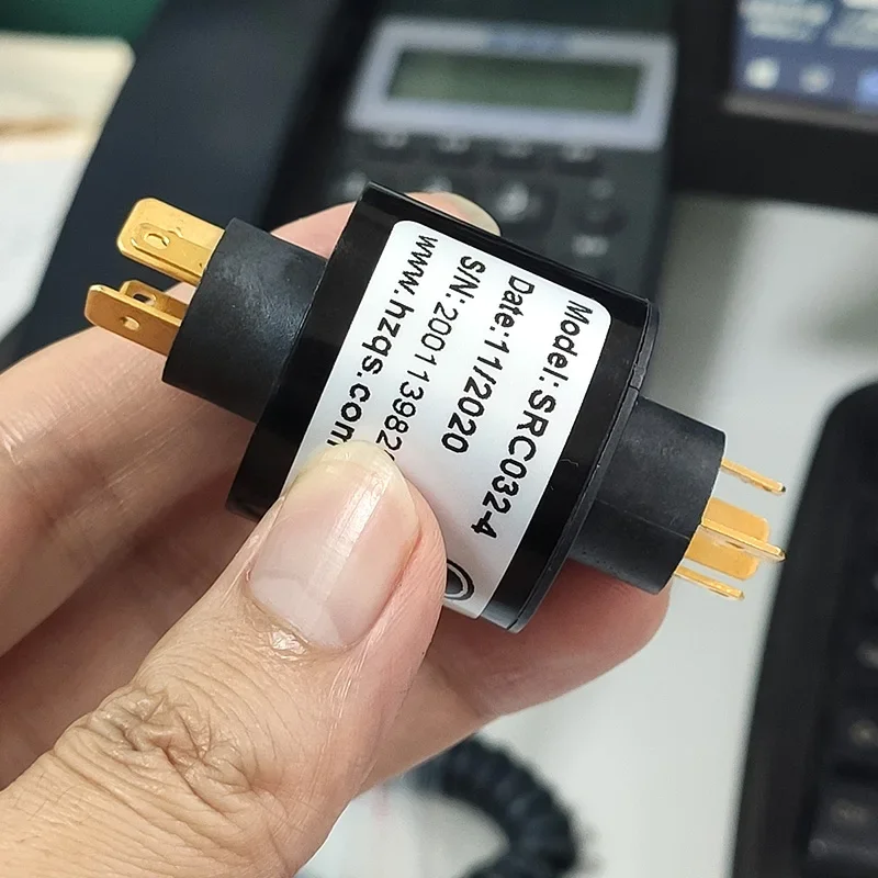 SRC032-2, SRC032-3, SRC032-4 Directly Connected Conductive Slip Rings Can Replace Mercury Slip Rings