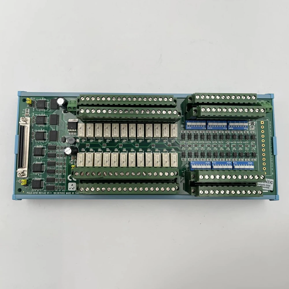 I/O Wiring Terminal Panel 24-Channel Relay And Isolated D/I Board Connector For Advantech PCLD-8761