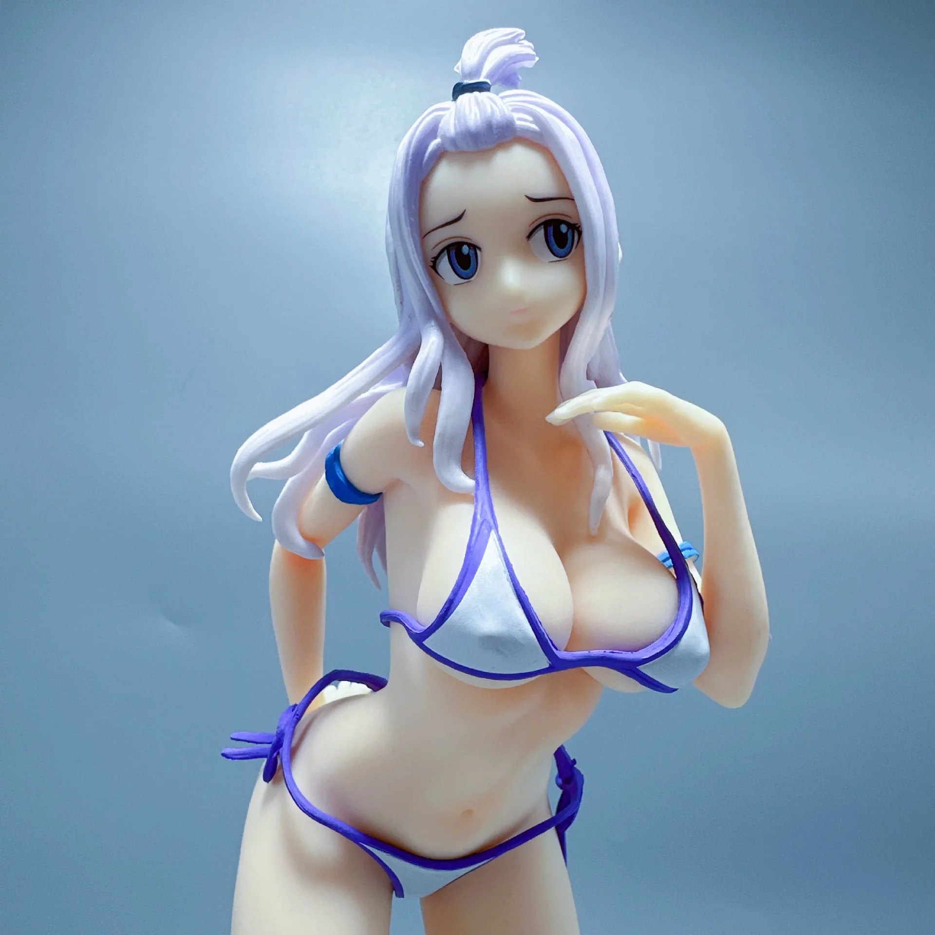 27CM 페어리 테일 애니메이션 피규어 미라제인·슈트라우스 PVC 액션 피규어 수집용 모델 장난감 어린이 선물 장식품 만화 인형