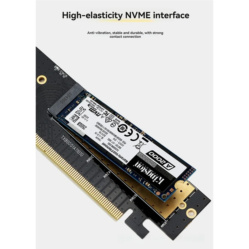 Хорошо сделано-М. 2. Карта расширения жесткого диска Pcie 3.0X16 Карта адаптера Nvme Высокоскоростной M2 Модуль расширения твердотельного жесткого диска SSD