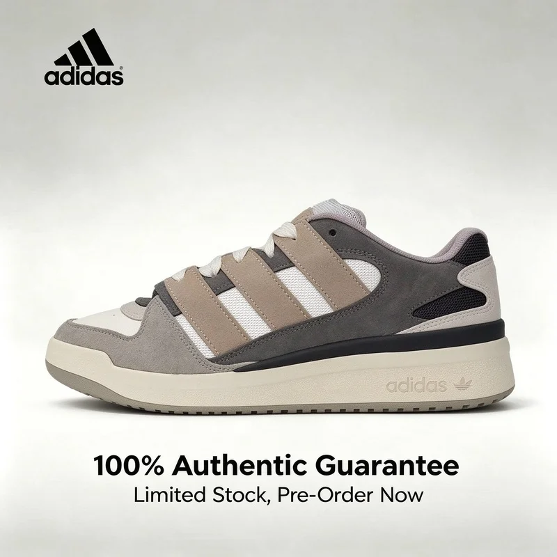 Adidas clover FORUM retro wear-resistant sports shoes sneakers men's and women's sports JS3159