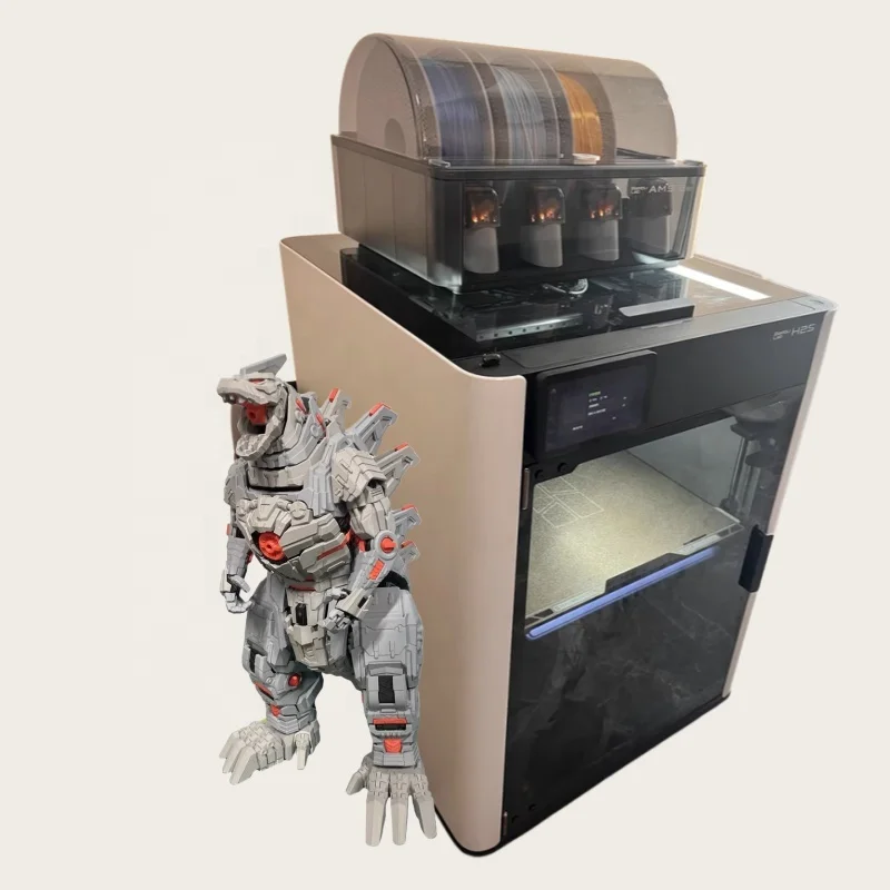 3D Printer with Enclosure AMS System Multi Material Printing