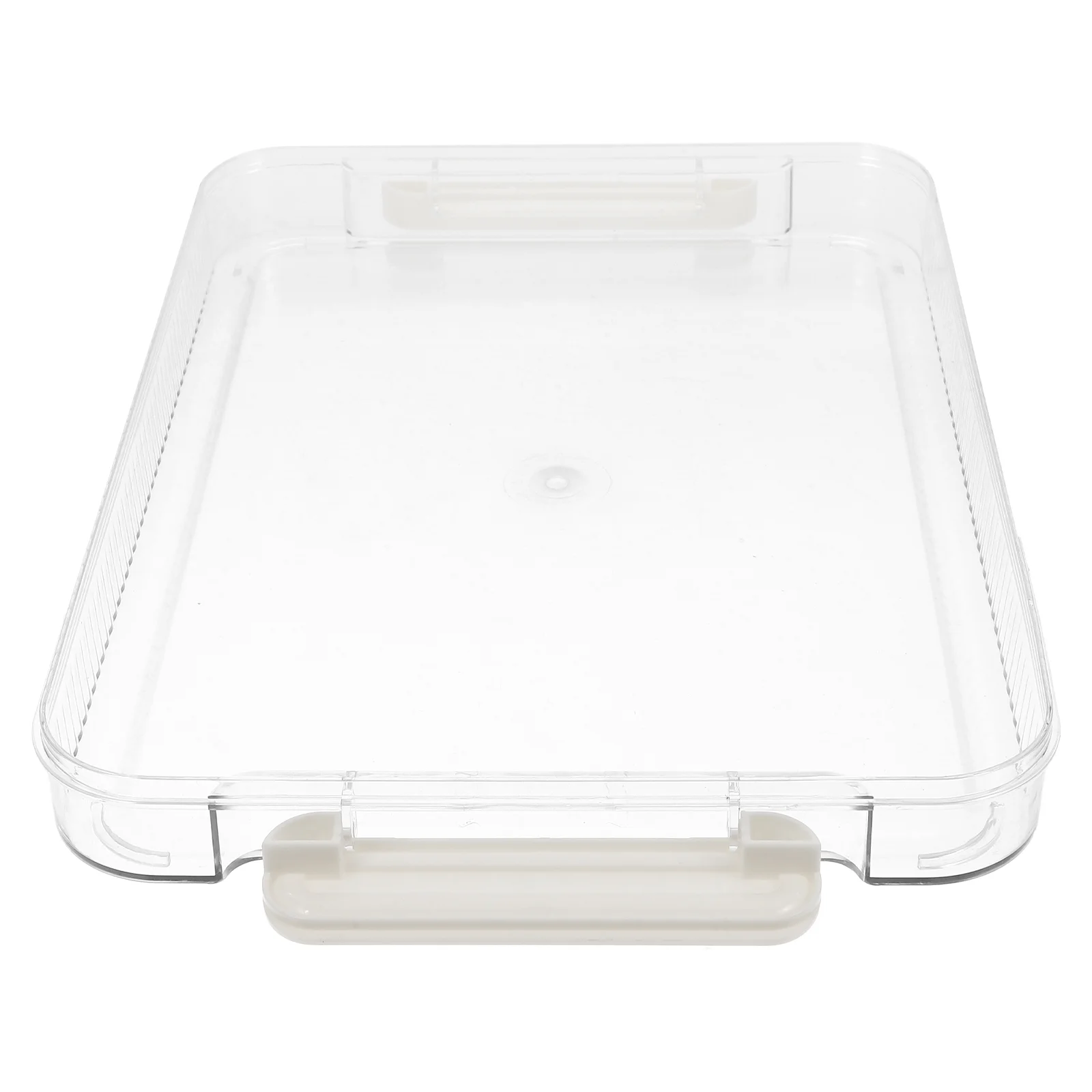 File Storage Box Photo Boxes Card Holder Craft Containers Plastic Cards Organizer Documents